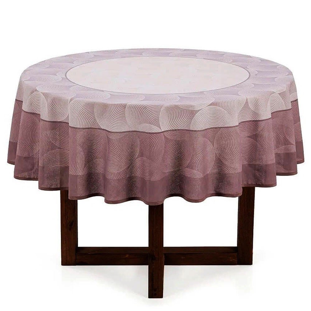 toalha de mesa movimento redonda