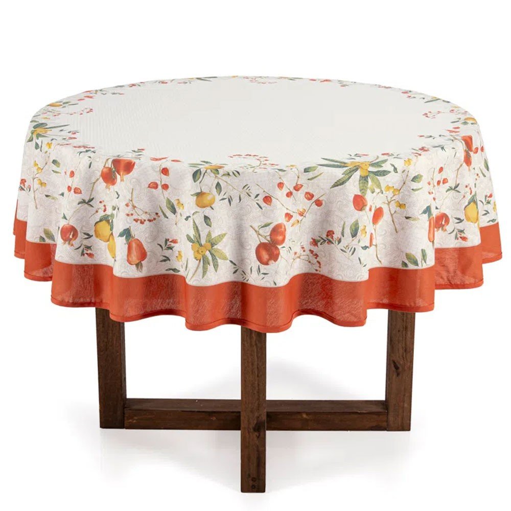 toalha de mesa floralice redonda