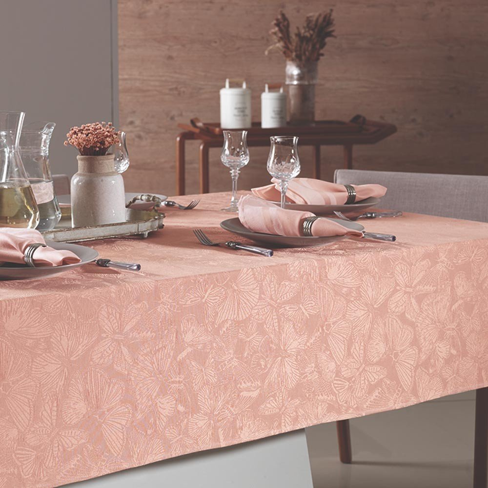 toalha de mesa arbela rosa