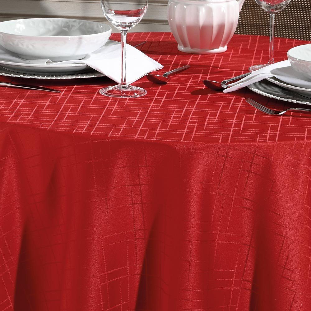 toalha de mesa tj 5795 redonda vermelho1