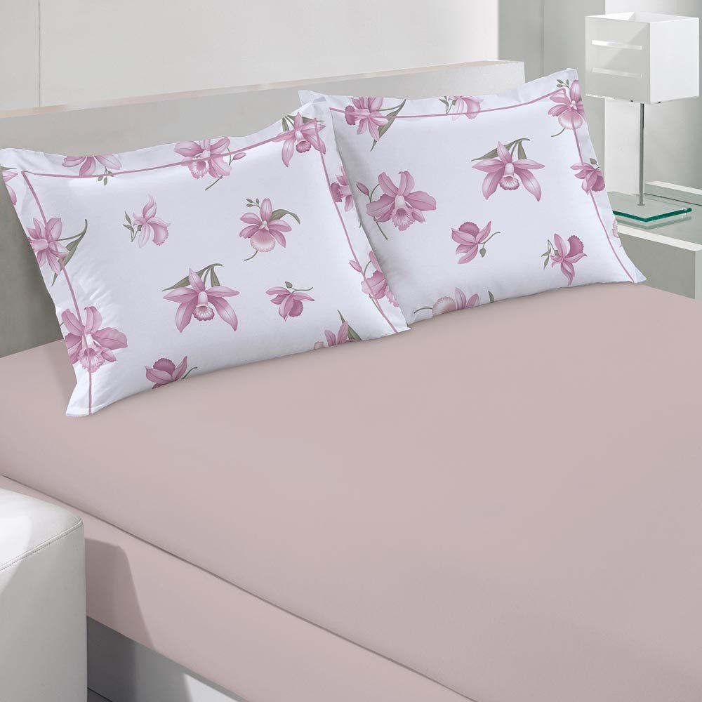 jogo de cama ambrose rosa