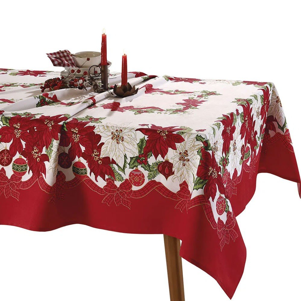 toalha mesa natal 104 novo
