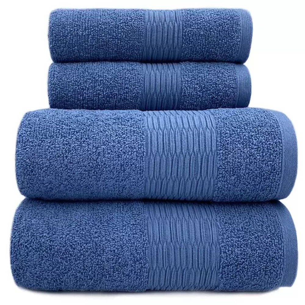 jogo toalhas 4pcs movie azul
