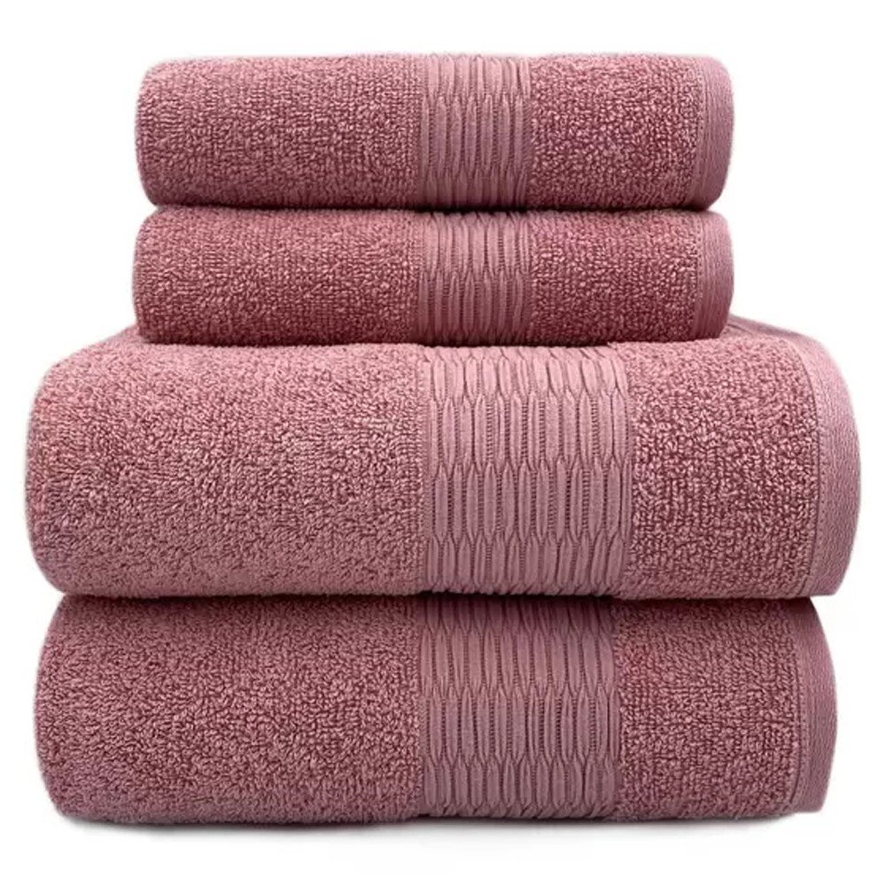 jogo toalhas 4pcs movie rosa